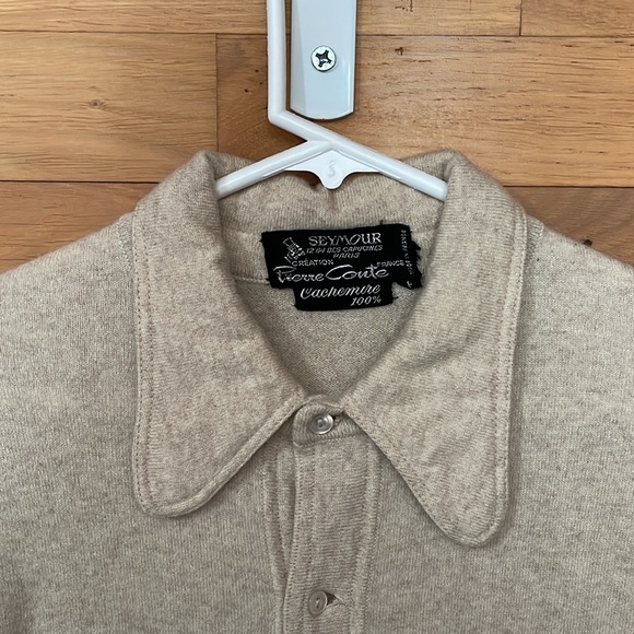 60s,70s Vintage Cachemire Button Up - Picture 2 of 6